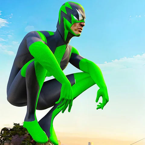 Rope Frog Ninja Hero Car Vegas(Unlimited Money)