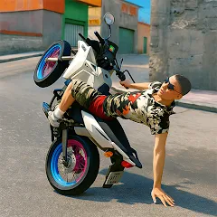 Wheelie Master Moto Ride 3D